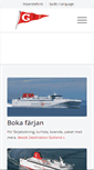 Mobile Screenshot of gotlandsbolaget.se